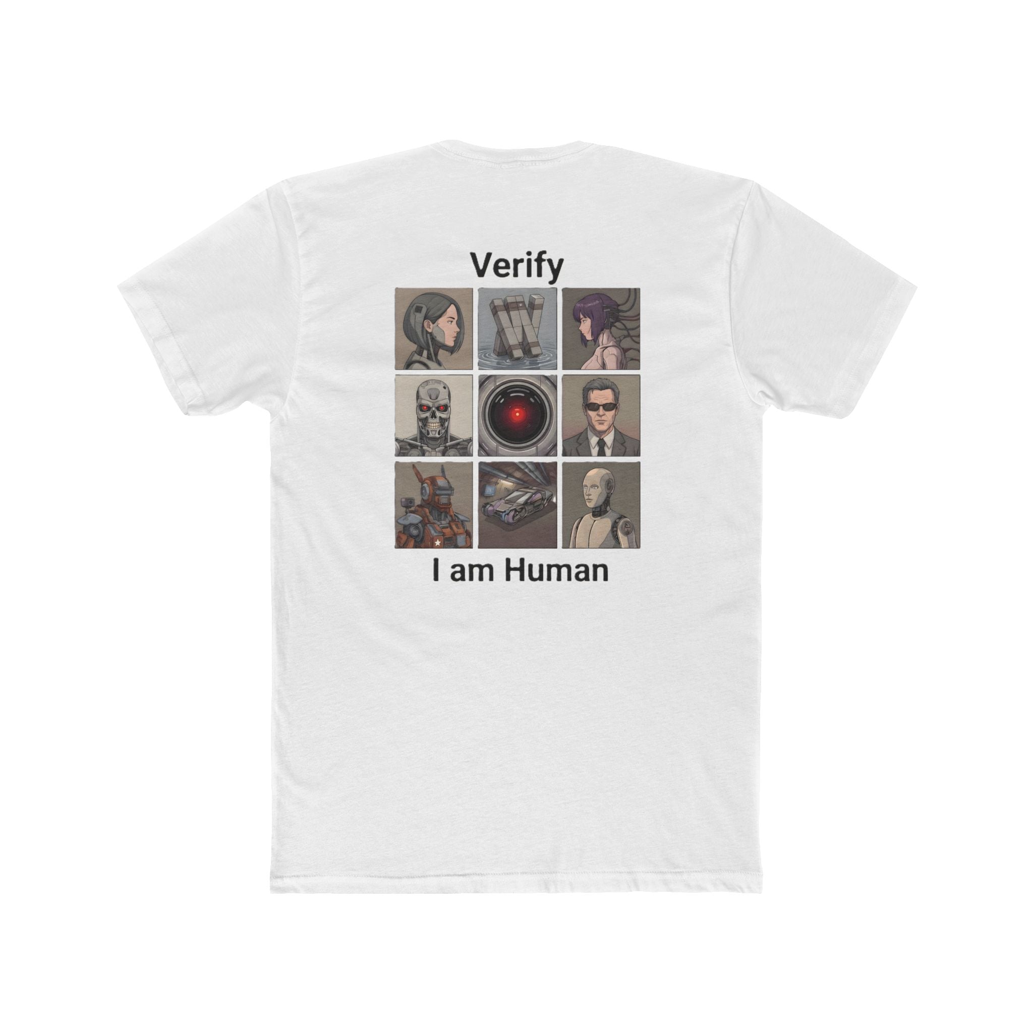 "Am I Human?" Unisex Graphic Tee