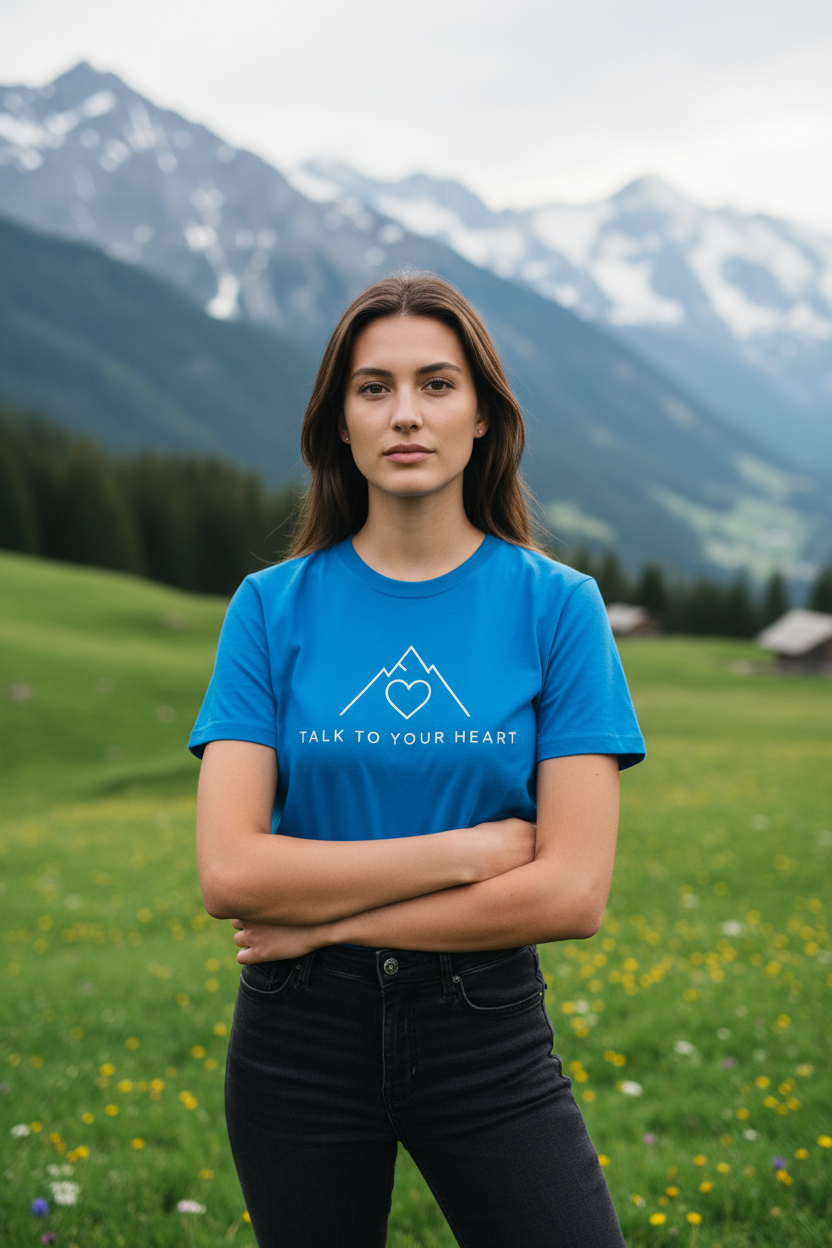 "Talk to Your Heart" Inspirational Shirt