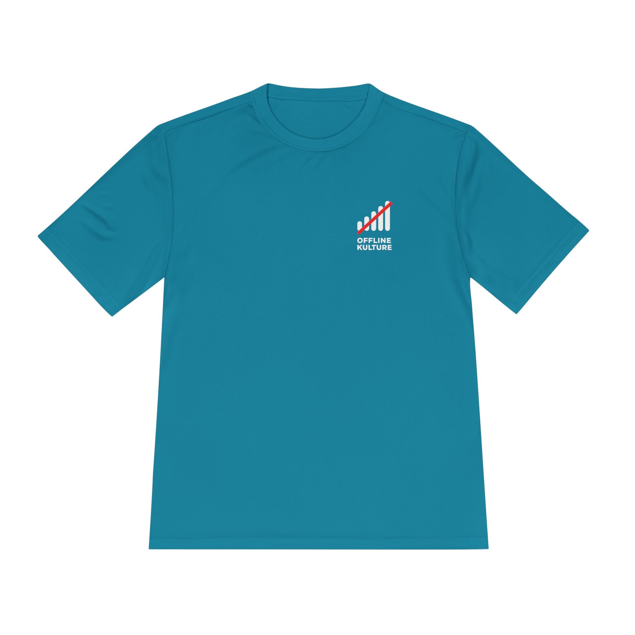 Ladies' "I Just Feel Like Running - Rhythm" Moisture-wicking Tee