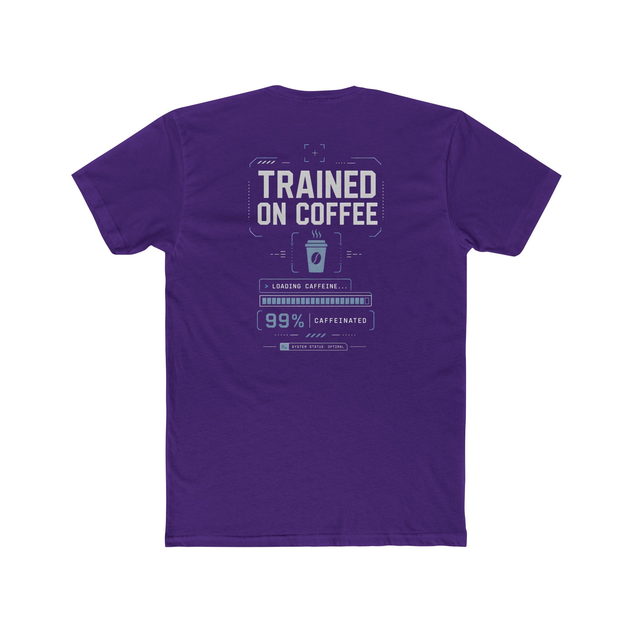"Trained on Coffee" Unisex Graphic Tee