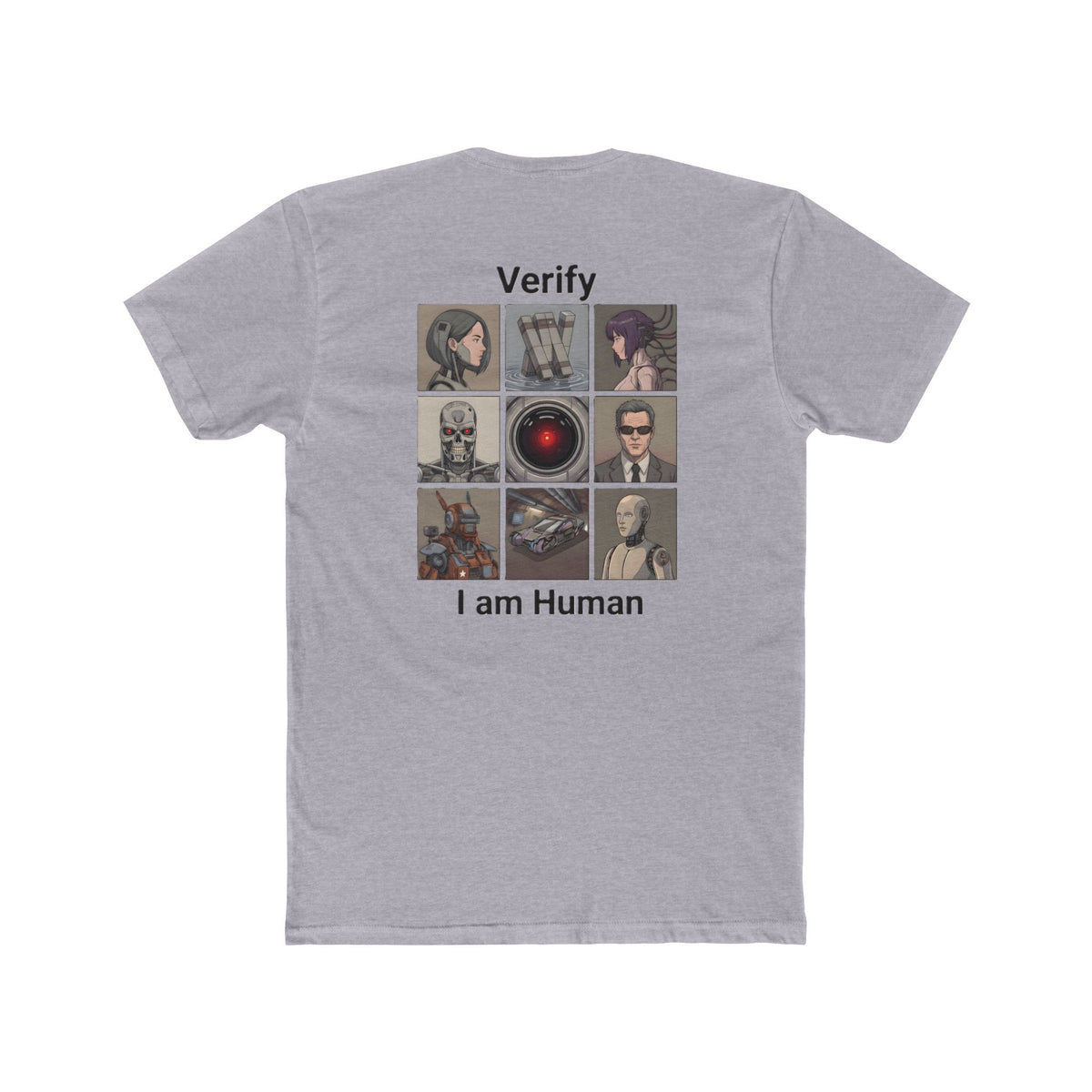 "Am I Human?" Unisex Graphic Tee