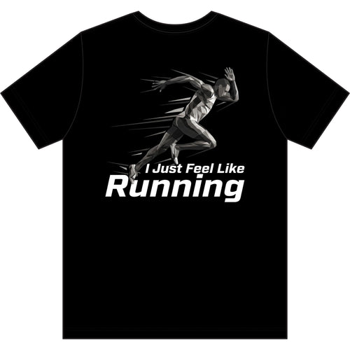 Men's "I Just Feel Like Running - Sprint" Graphic Tee