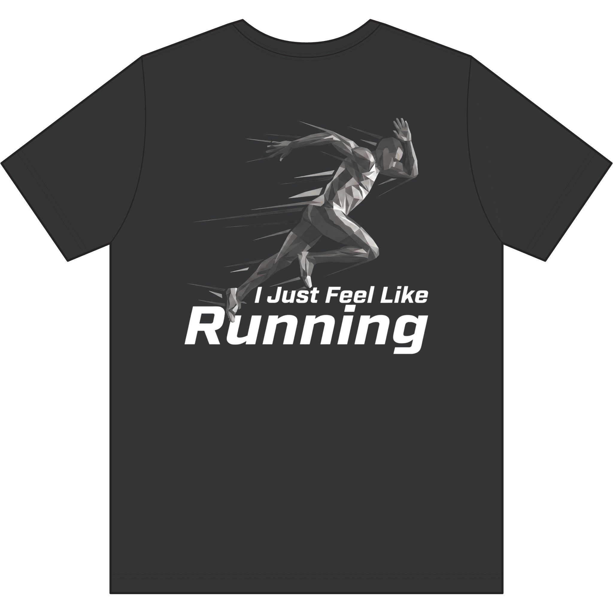 Men's "I Just Feel Like Running - Sprint" Graphic Tee