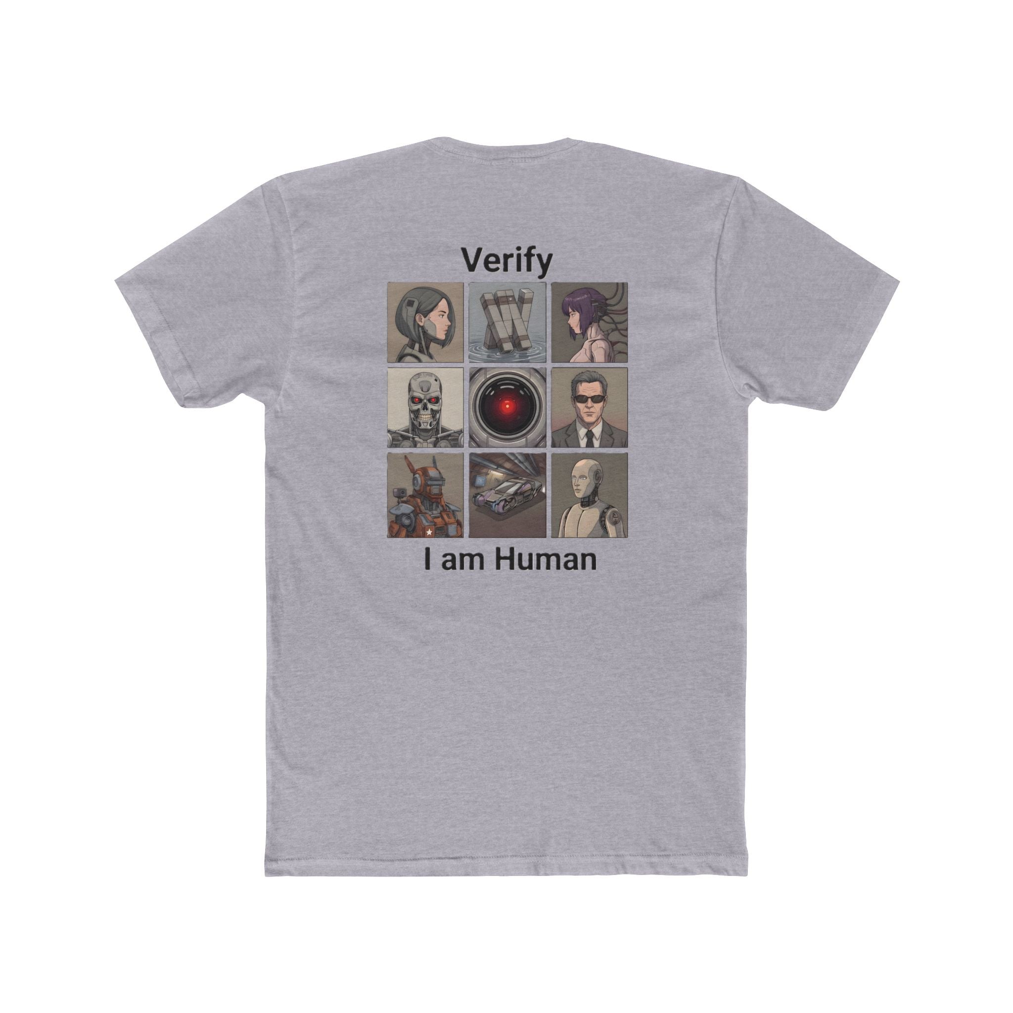 "Am I Human?" Unisex Graphic Tee