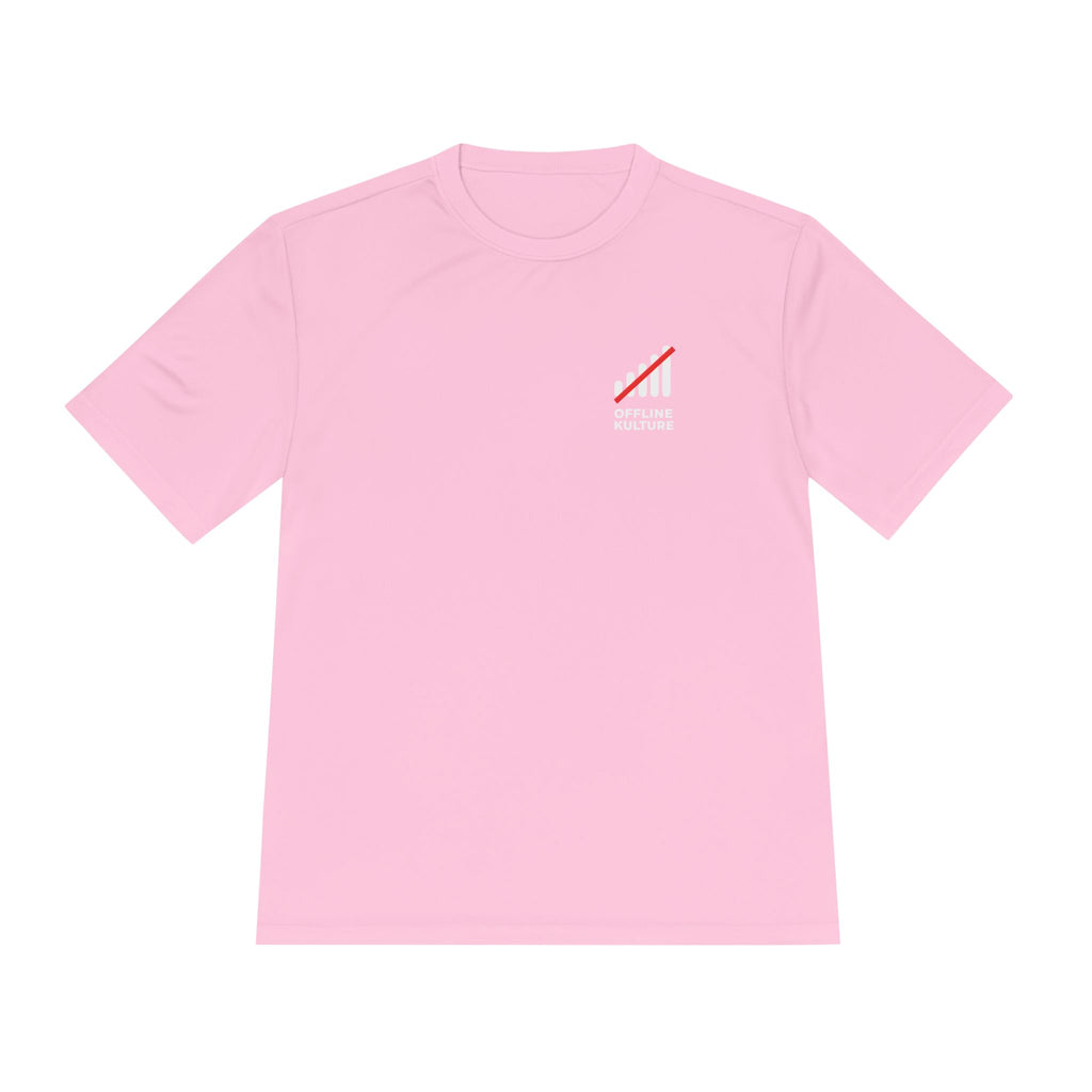 Ladies' "I Just Feel Like Running - Rhythm" Moisture-wicking Tee