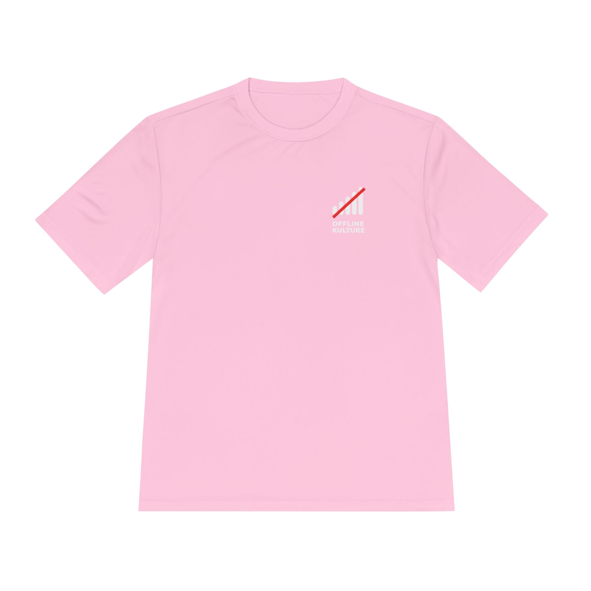 Ladies' "I Just Feel Like Running - Rhythm" Moisture-wicking Tee
