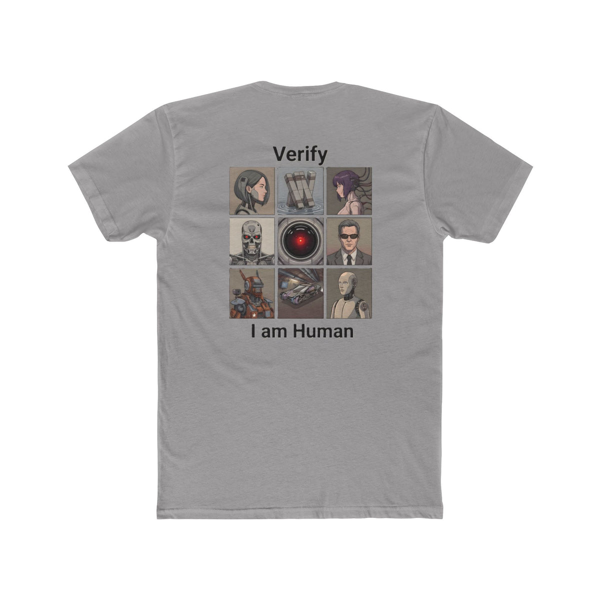 "Am I Human?" Unisex Graphic Tee