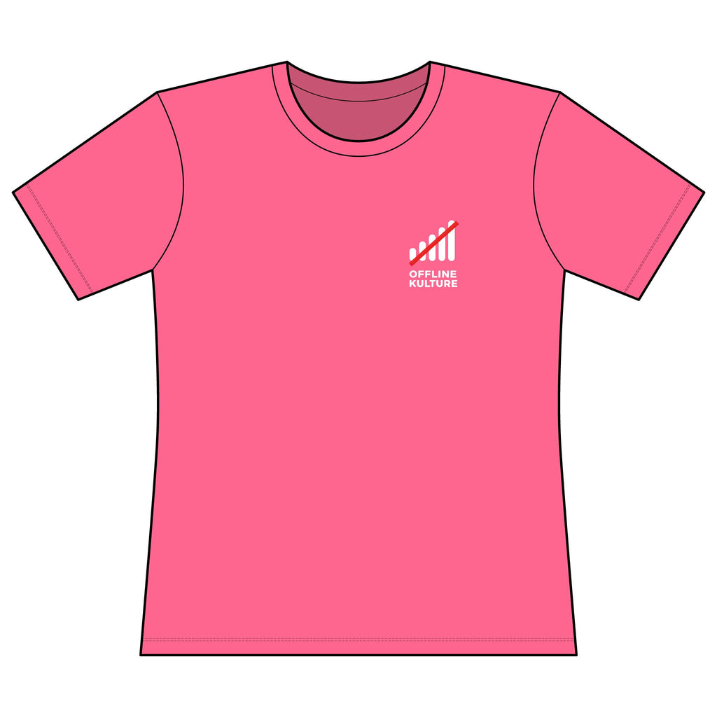 Ladies "I Just Feel Like Running - Rhythm" Moisture-wicking Fitness Shirt