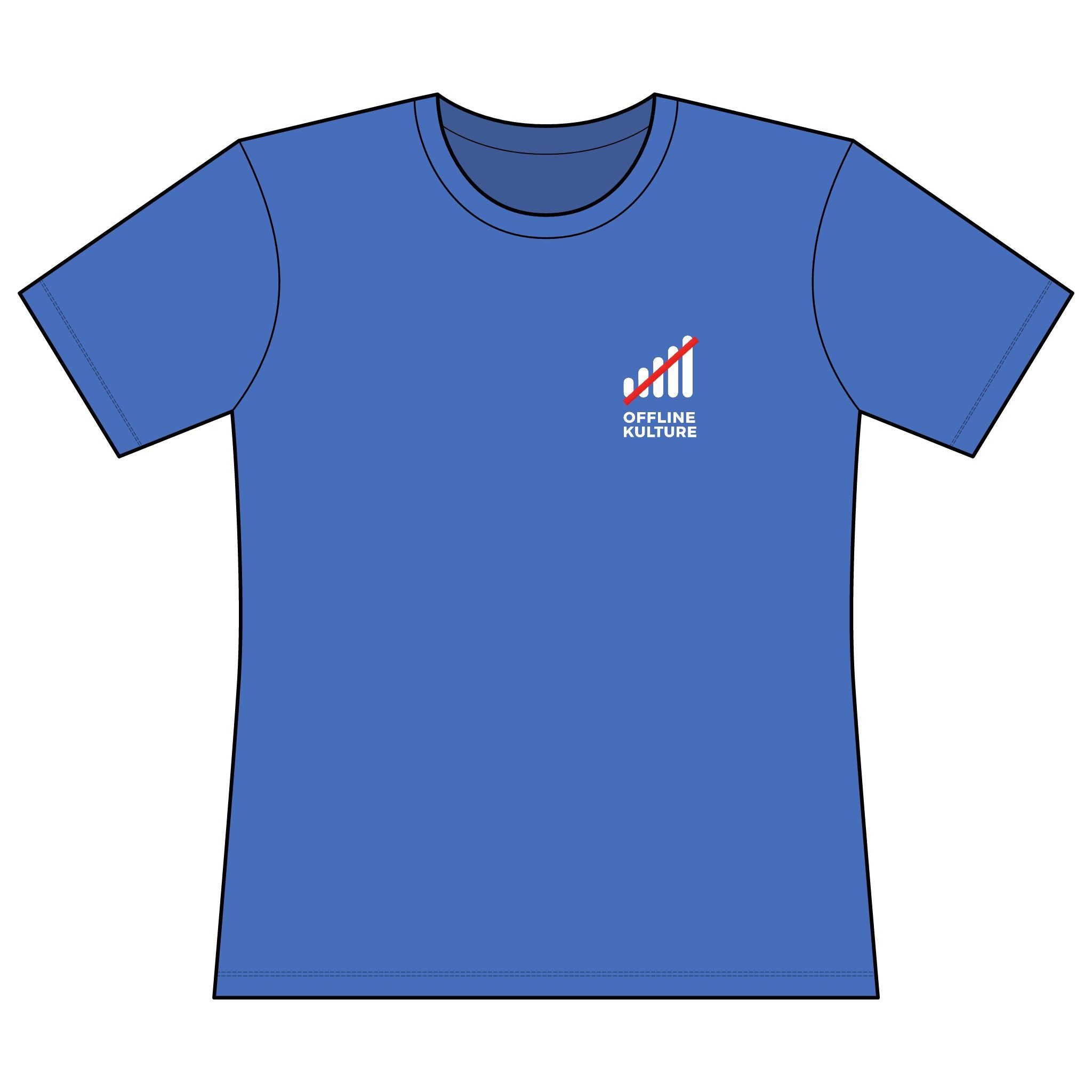 Ladies "I Just Feel Like Running - Rhythm" Moisture-wicking Fitness Shirt