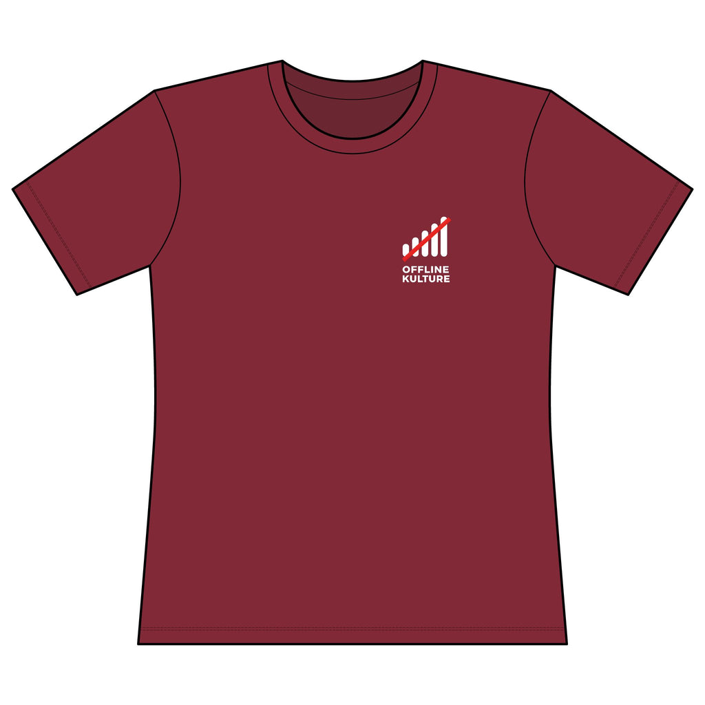 Ladies "I Just Feel Like Running - Rhythm" Moisture-wicking Fitness Shirt