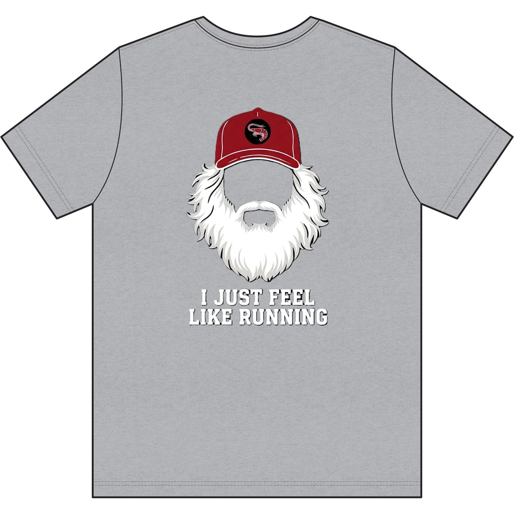 "I Just Feel Like Running - Beard" Moisture-wicking Tee