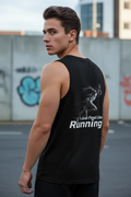 Men's "I Just Feel Like Running - Sprint" Athletic AOP Tank