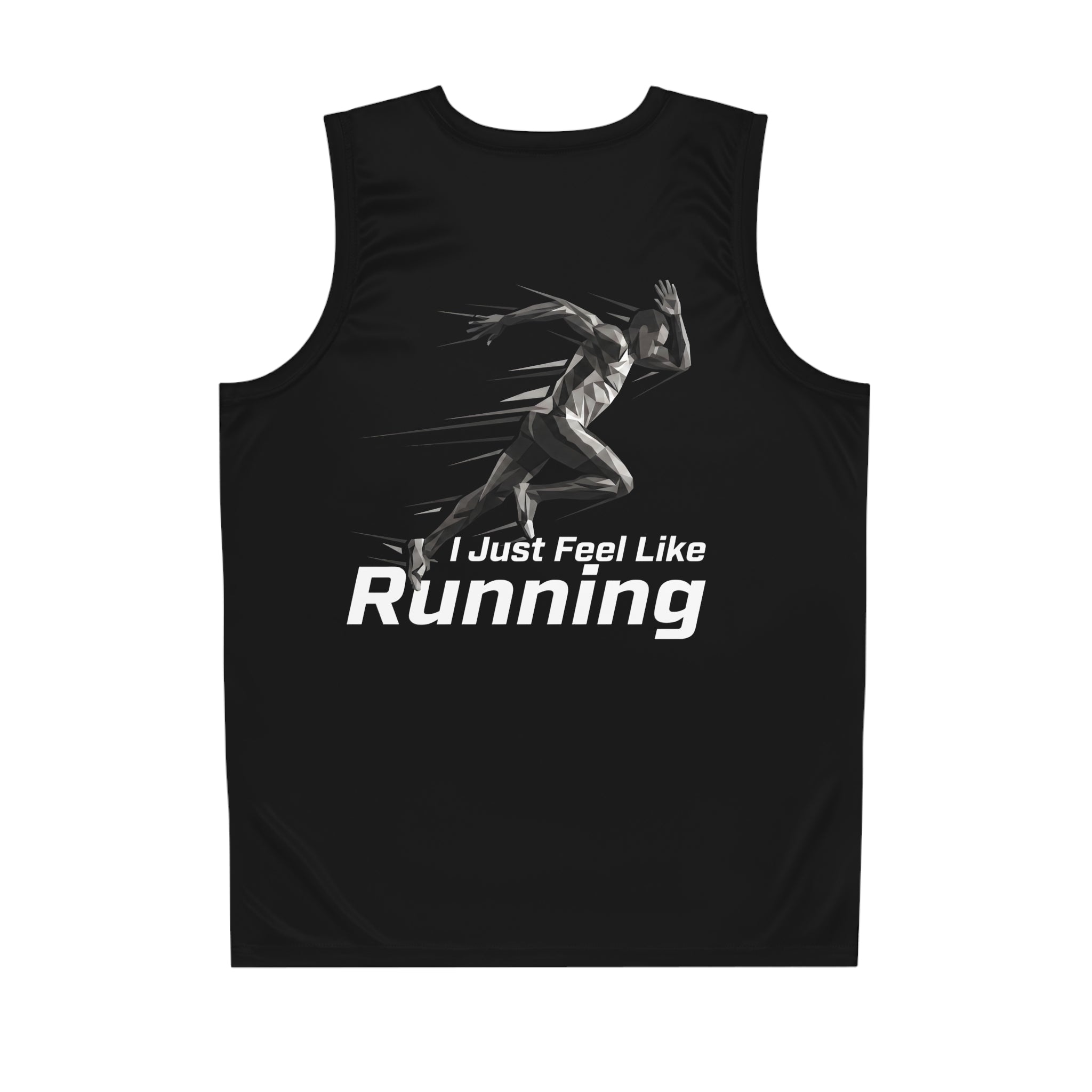 Men's "I Just Feel Like Running - Sprint" Athletic AOP Tank