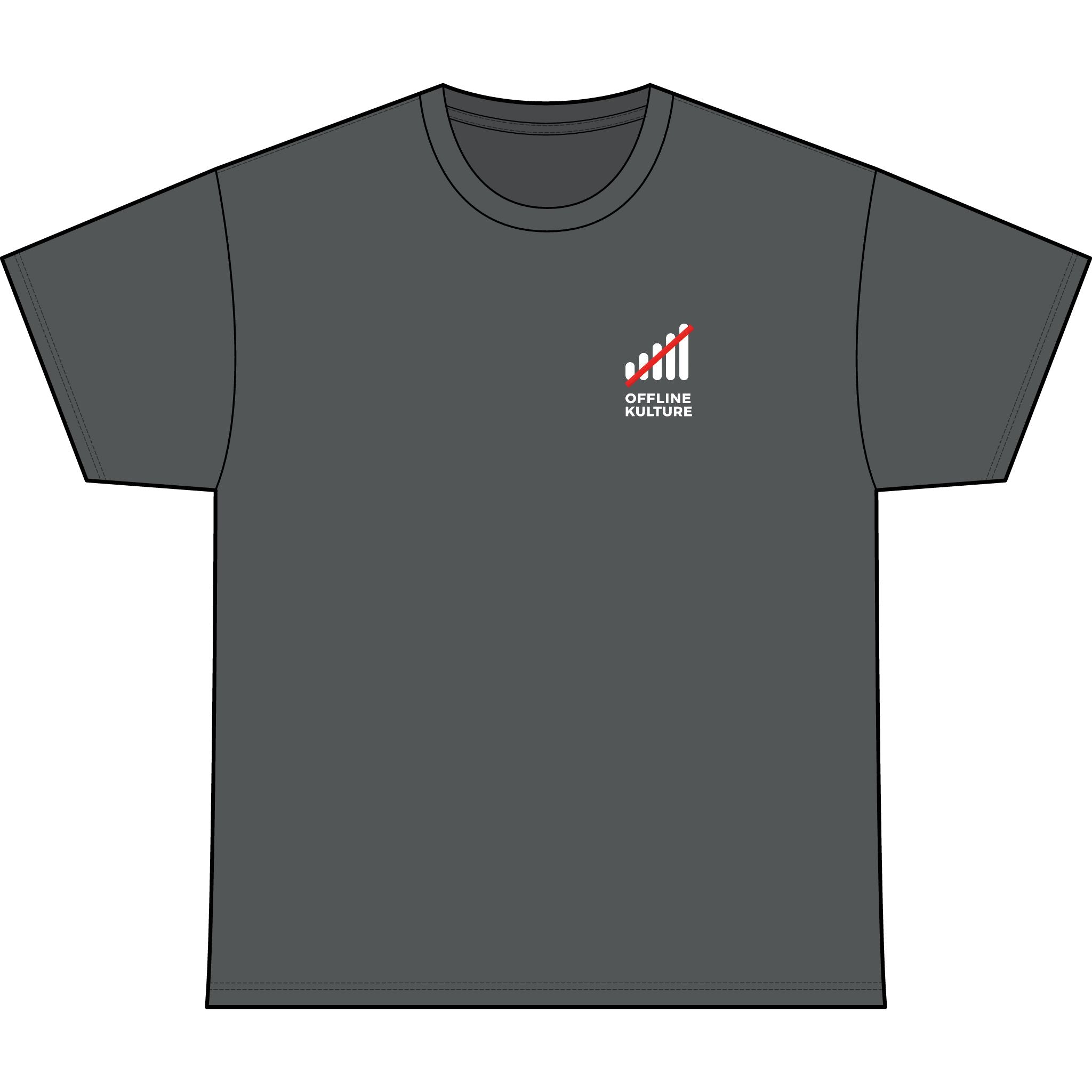 Sprint Performance Tee — 'I Just Feel Like Running' Running Shirt with Offline Kulture Signal Graphic