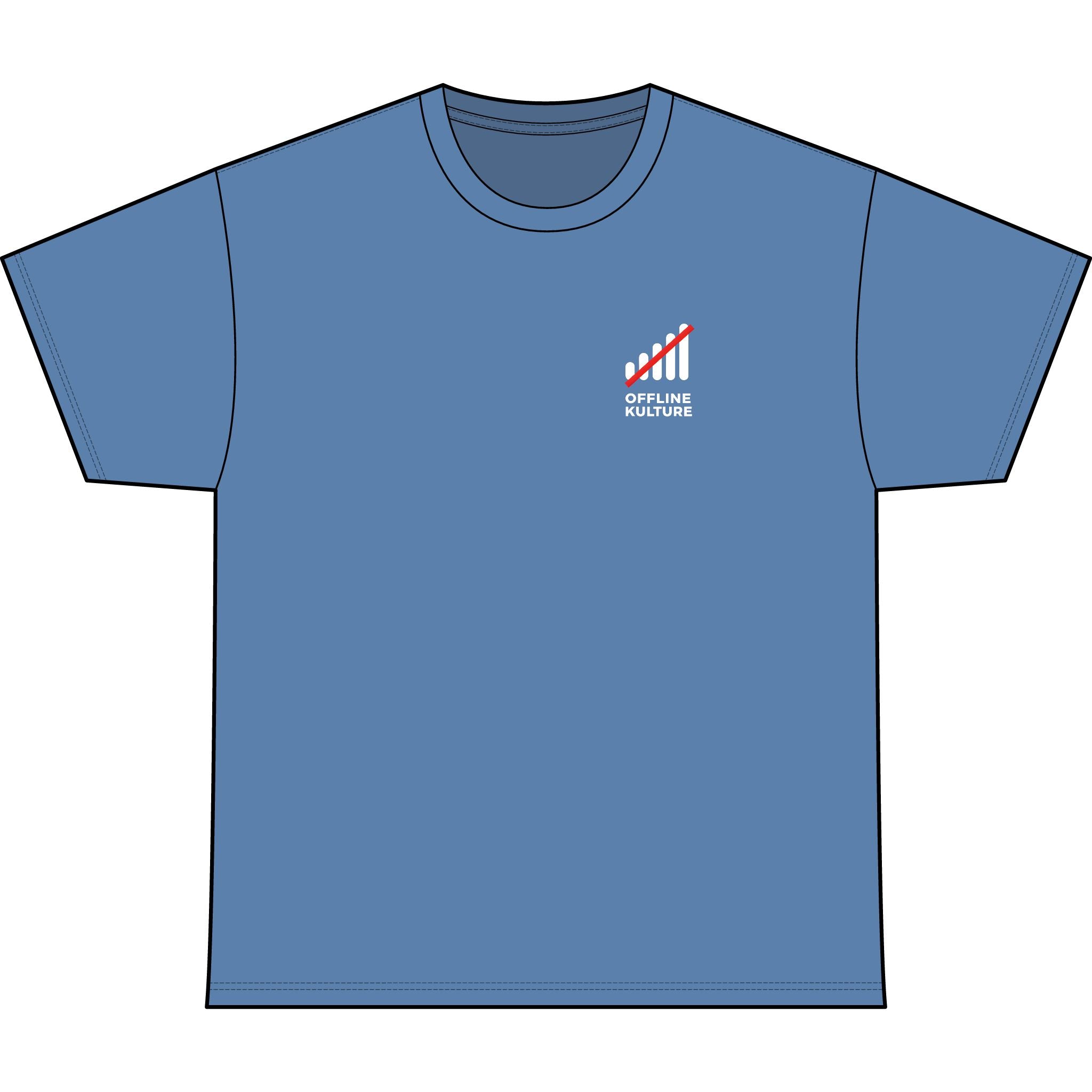 Sprint Performance Tee — 'I Just Feel Like Running' Running Shirt with Offline Kulture Signal Graphic