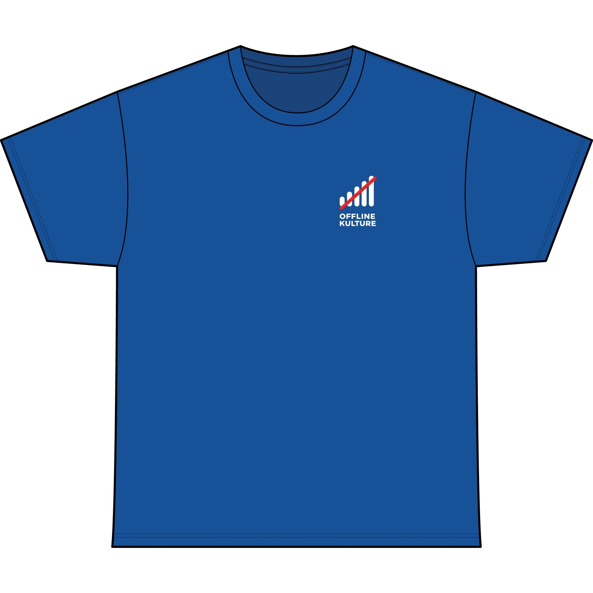 Sprint Performance Tee — 'I Just Feel Like Running' Running Shirt with Offline Kulture Signal Graphic