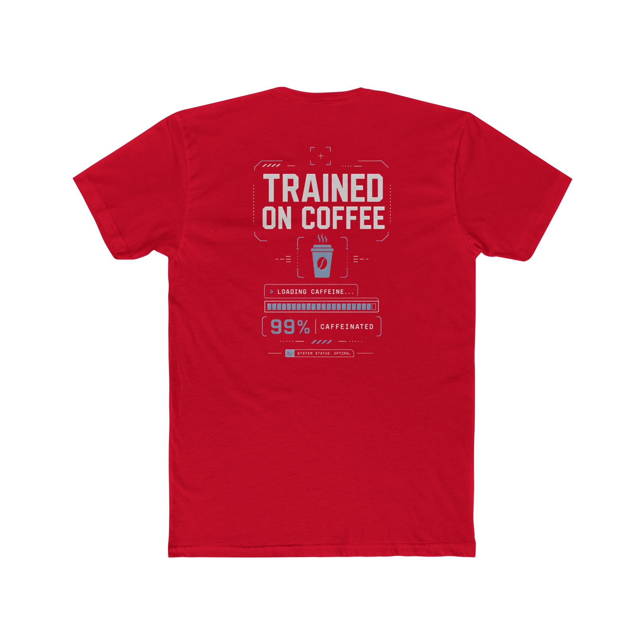 "Trained on Coffee" Unisex Graphic Tee