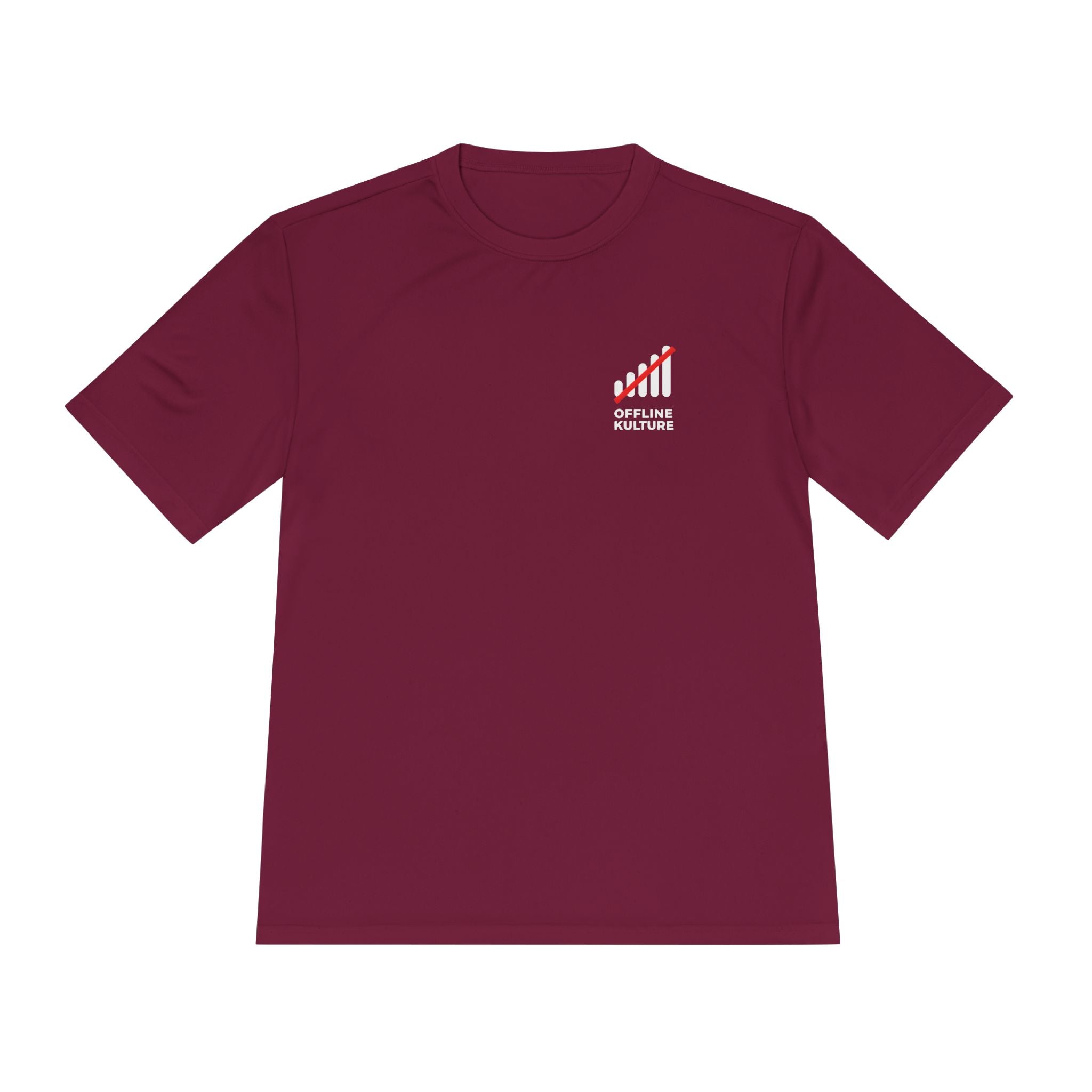 Ladies' "I Just Feel Like Running - Rhythm" Moisture-wicking Tee