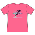 Ladies "I Just Feel Like Running - Rhythm" Moisture-wicking Fitness Shirt