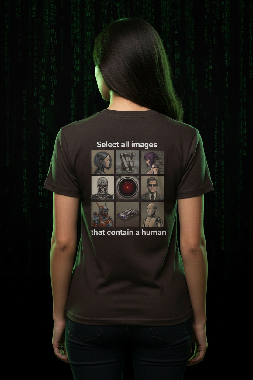 "Am I Human?" Unisex Graphic Tee